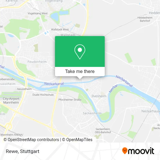 Rewe map
