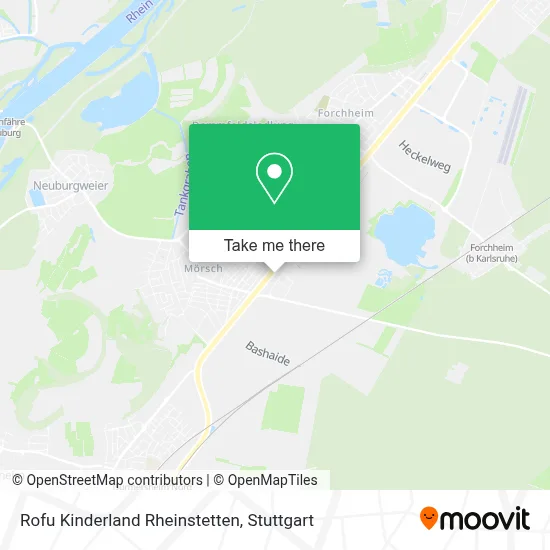 Rofu Kinderland Rheinstetten map