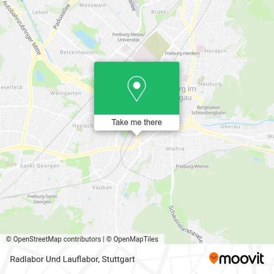 Radlabor Und Lauflabor map