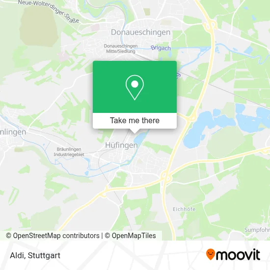Aldi map