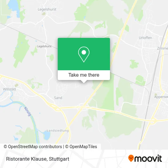Ristorante Klause map