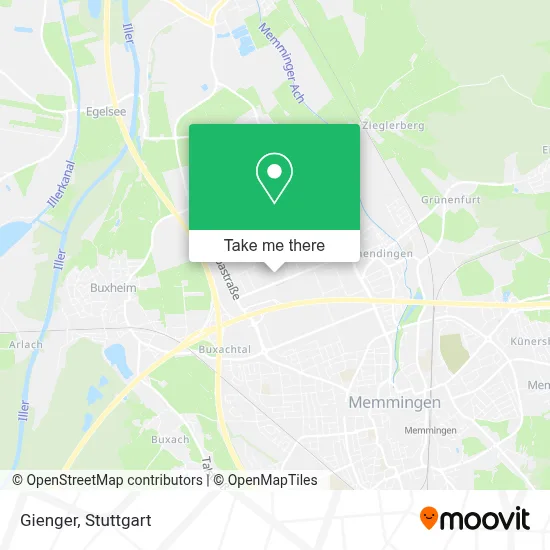 Gienger map
