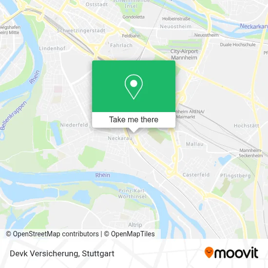 Devk Versicherung map