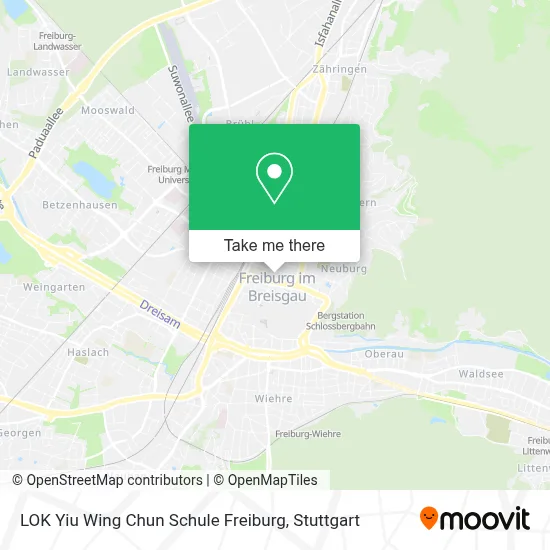LOK Yiu Wing Chun Schule Freiburg map