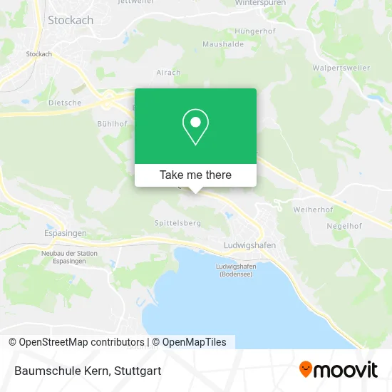 Baumschule Kern map