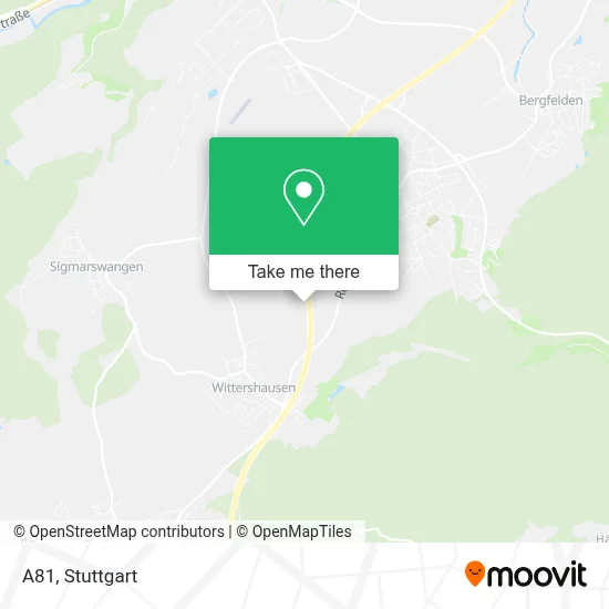 A81 map