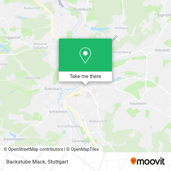 Backstube Mack map