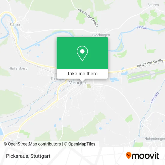 Picksraus map