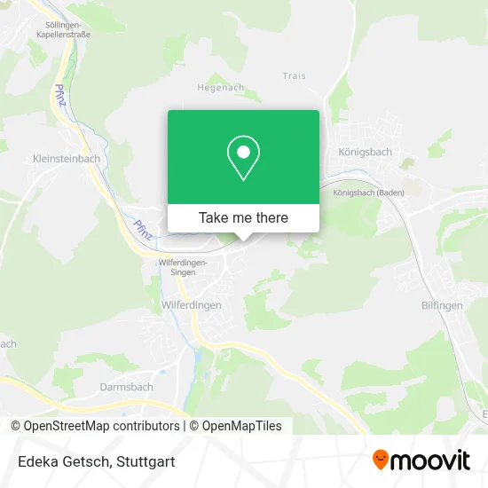 Edeka Getsch map