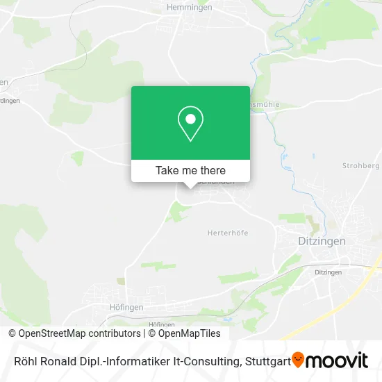 Röhl Ronald Dipl.-Informatiker It-Consulting map