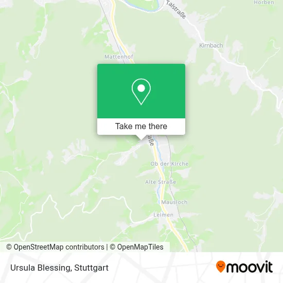 Ursula Blessing map
