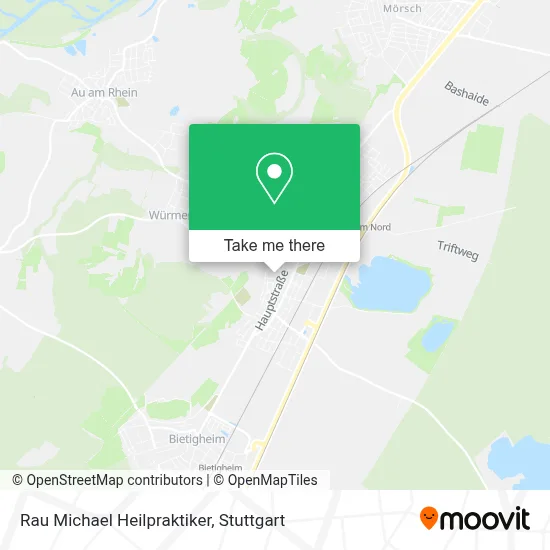 Rau Michael Heilpraktiker map