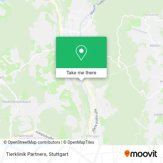 Tierklinik Partners map