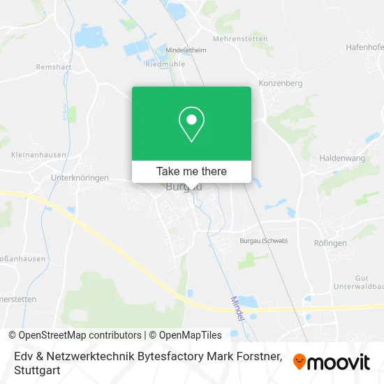 Edv & Netzwerktechnik Bytesfactory Mark Forstner map