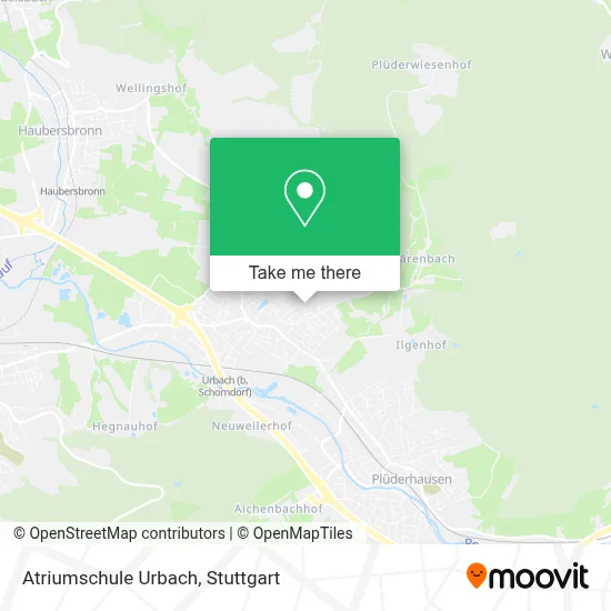 Atriumschule Urbach map