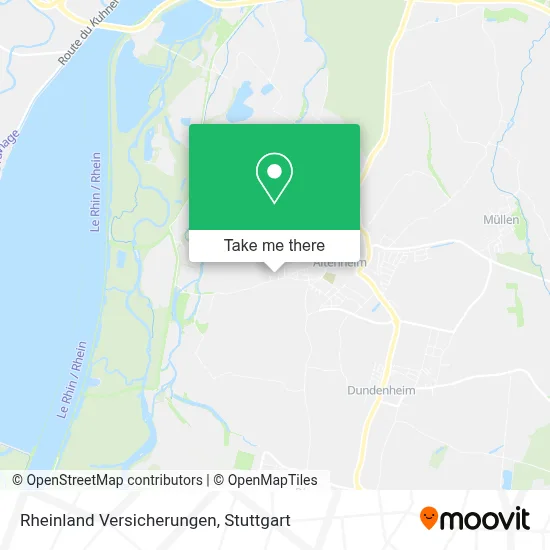 Rheinland Versicherungen map