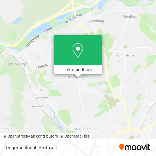 Карта Degerschlacht