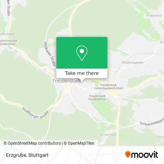 Карта Erzgrube