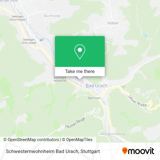 Карта Schwesternwohnheim Bad Urach
