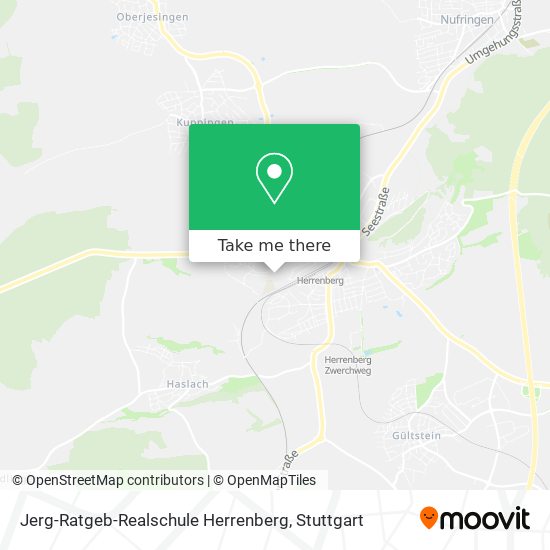 Jerg-Ratgeb-Realschule Herrenberg map