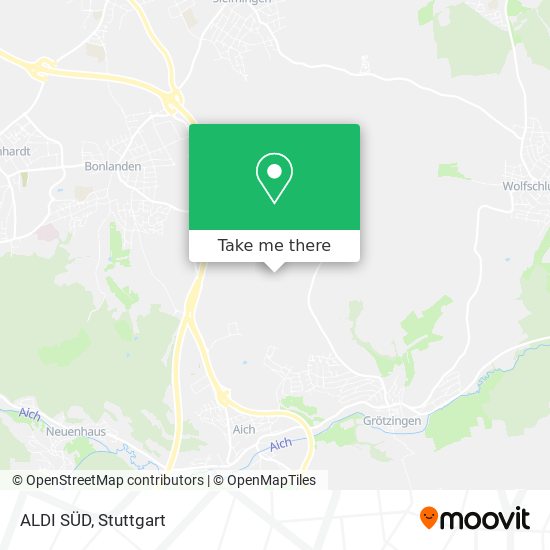 ALDI SÜD map