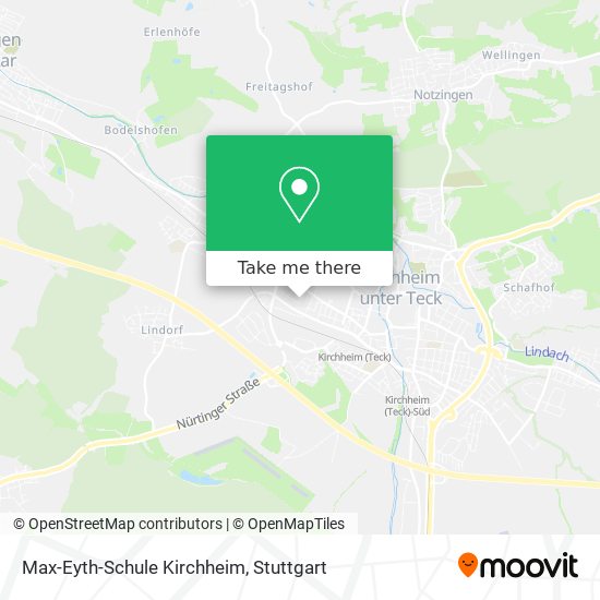 Карта Max-Eyth-Schule Kirchheim