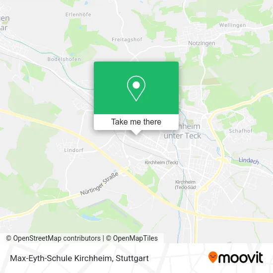 Карта Max-Eyth-Schule Kirchheim