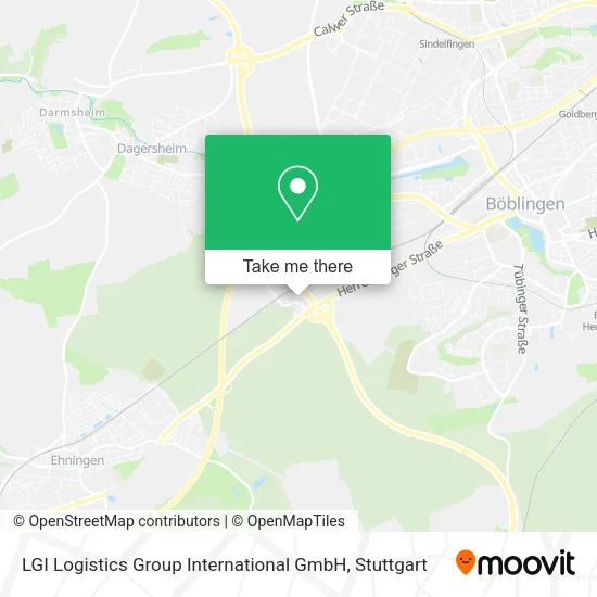 LGI Logistics Group International GmbH map