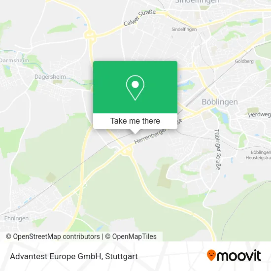 Карта Advantest Europe GmbH