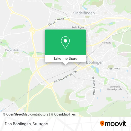 Карта Daa Böblingen