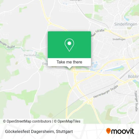 Карта Göckelesfest Dagersheim