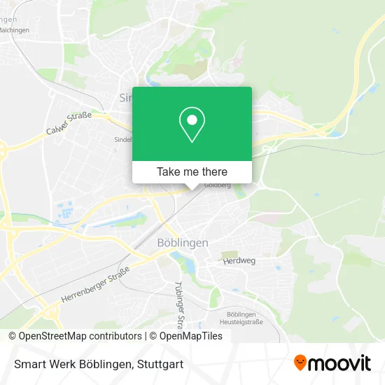 Карта Smart Werk Böblingen