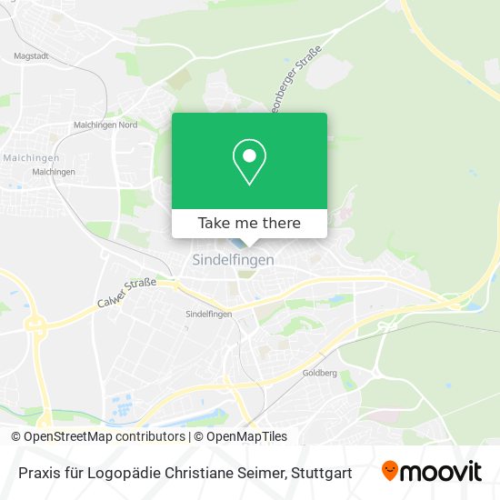 Praxis für Logopädie Christiane Seimer map