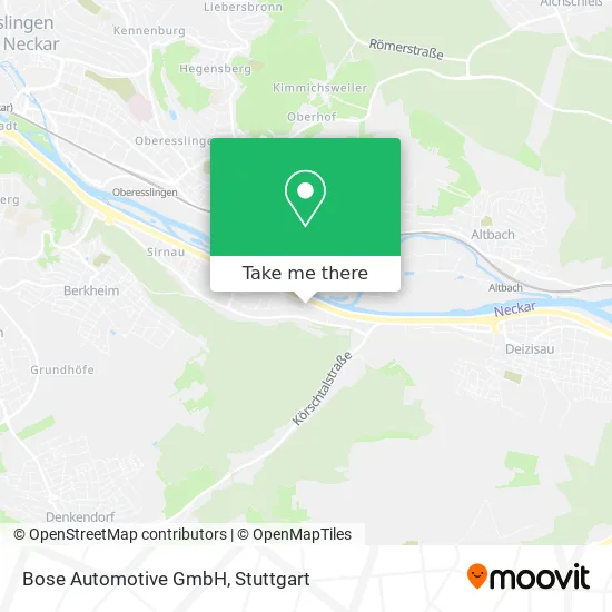 Карта Bose Automotive GmbH