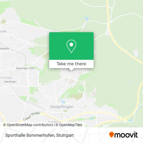 Sporthalle Sommerhofen map