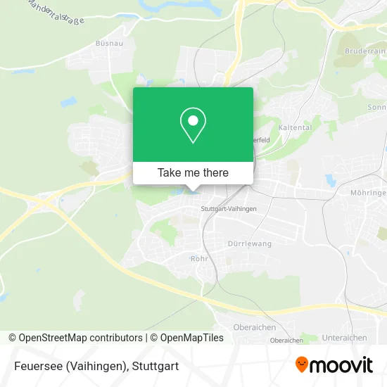 Feuersee (Vaihingen) map