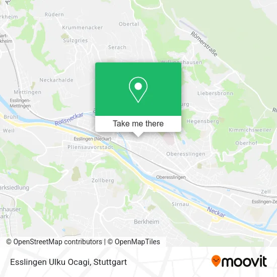 Карта Esslingen Ulku Ocagi