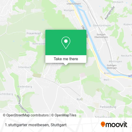 Карта 1.stuttgarter mostbesen