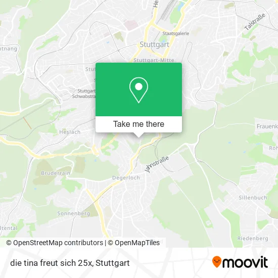 Карта die tina freut sich 25x