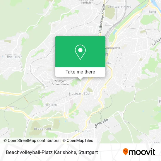 Карта Beachvolleyball-Platz Karlshöhe