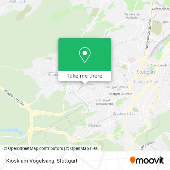 Kiosk am Vogelsang map