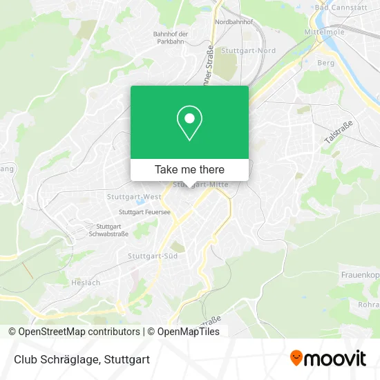 Карта Club Schräglage
