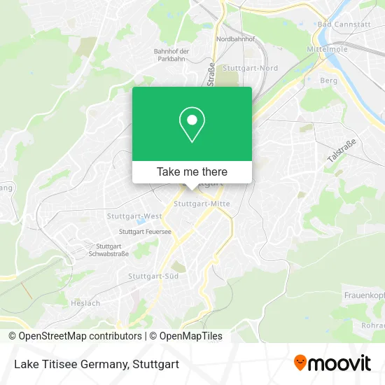 Карта Lake Titisee Germany