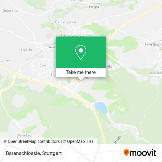 Bärenschlössle map