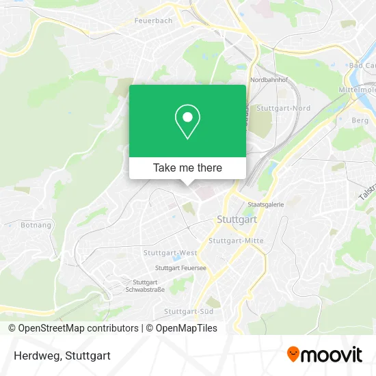 Карта Herdweg