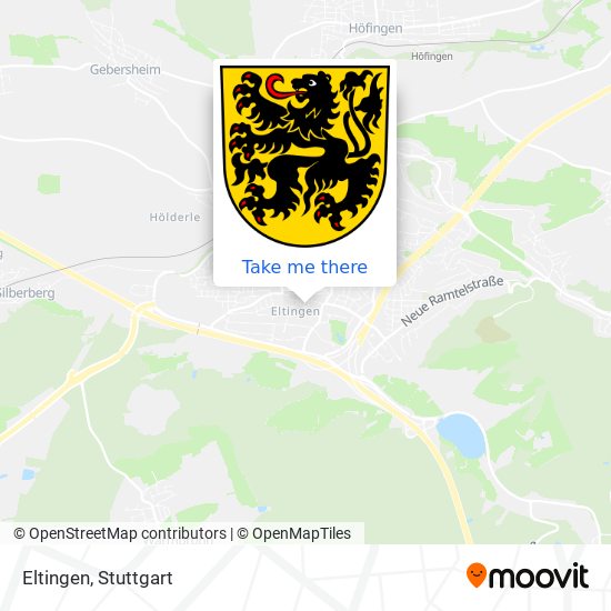 Eltingen map