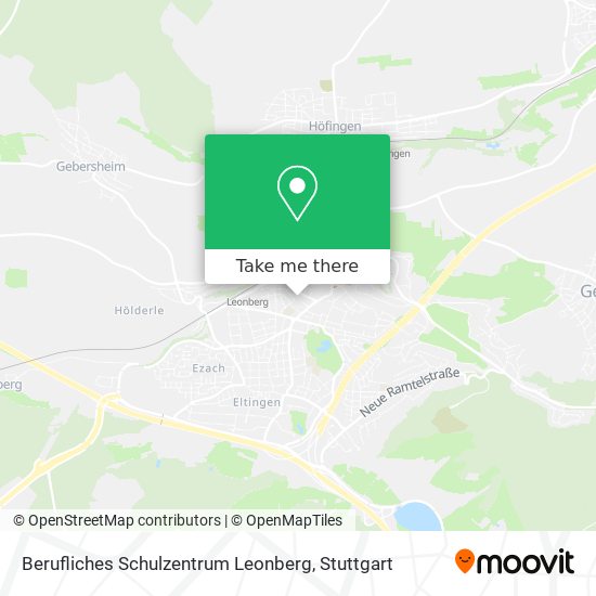 Berufliches Schulzentrum Leonberg map