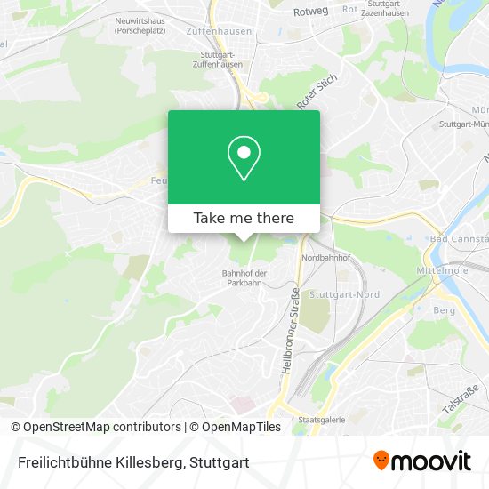 Карта Freilichtbühne Killesberg