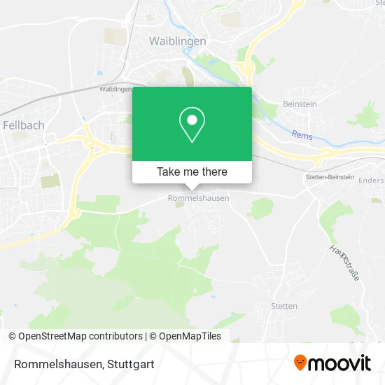 Карта Rommelshausen