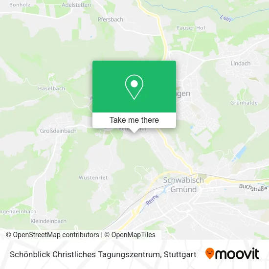 Карта Schönblick Christliches Tagungszentrum